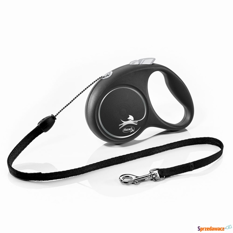 flexi Black Design smycz linkowa,...