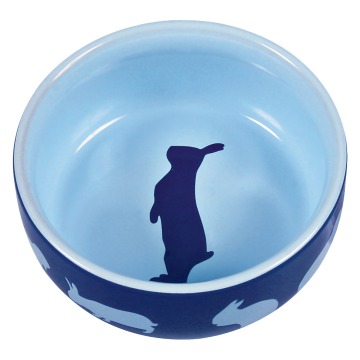 Trixie miseczka ceramiczna dla gryzoni - Ø 11 cm, 250 ml, dla królika