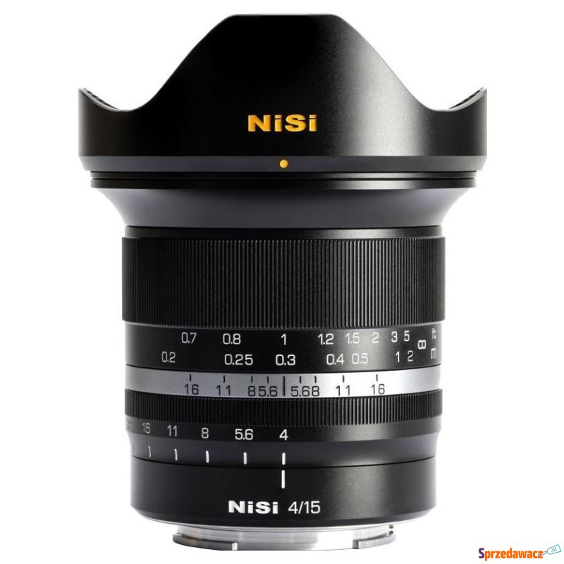 Stałoogniskowy NiSi Lens 15mm F4 L-Mount - Obiektywy, tuleje, p... - Sianowo