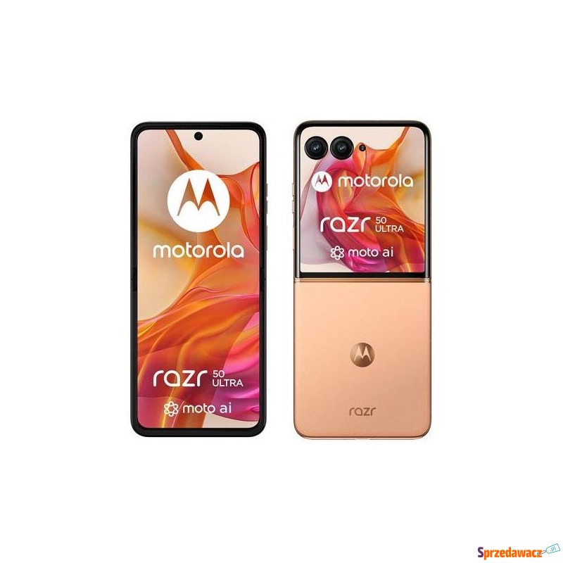 Motorola razr 50 Ultra 12/512GB Peach Fuzz - Telefony komórkowe - Zamość