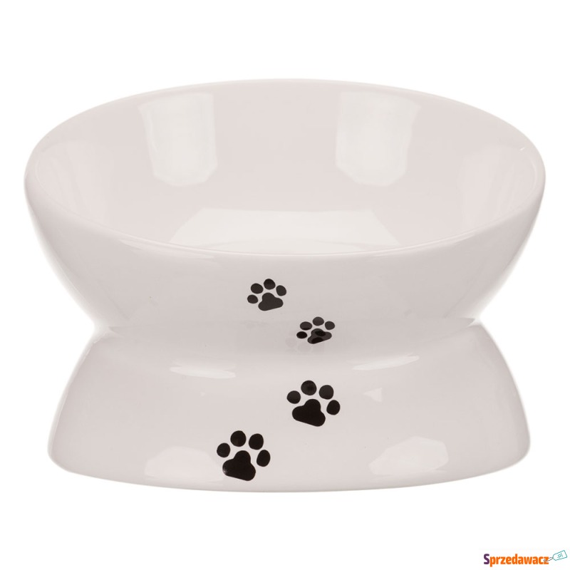 Trixie ceramiczna miska na nóżce - 150 ml, Ø 13... - Miski dla kotów - Orpiszew
