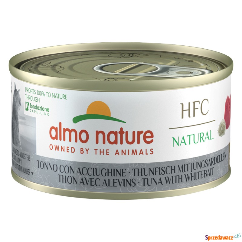 Megapakiet Almo Nature HFC Natural, 24 x 70 g... - Karmy dla kotów - Czeladź