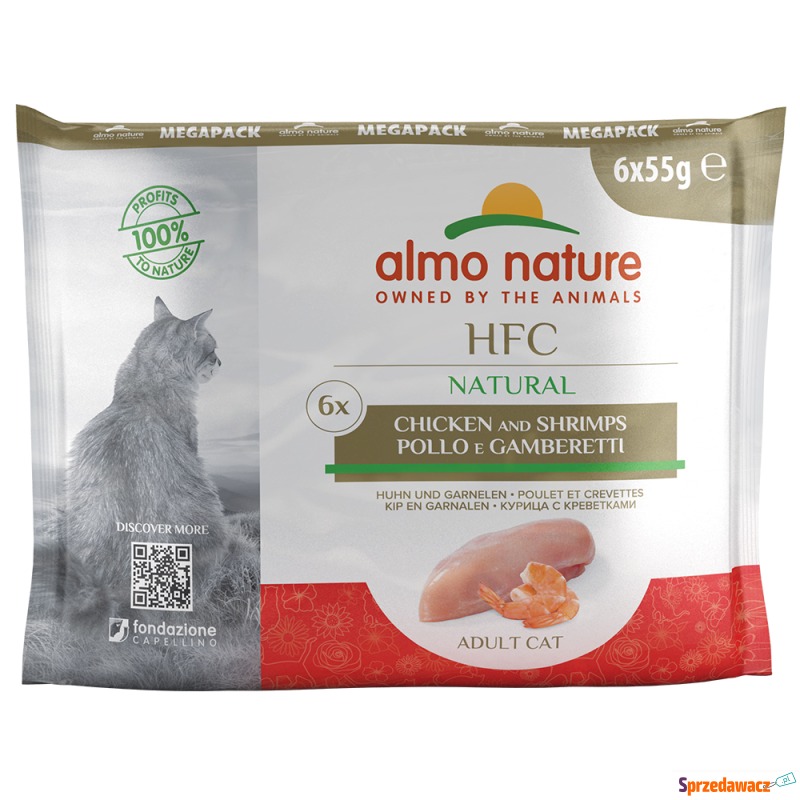 Megapakiet Almo Nature HFC, 24 x 55 g - Kurczak... - Karmy dla kotów - Chorzów