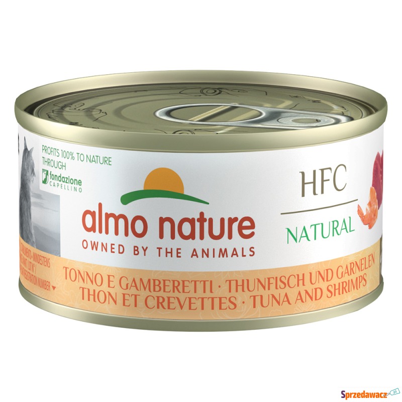 Megapakiet Almo Nature HFC Natural, 24 x 70 g... - Karmy dla kotów - Kołobrzeg