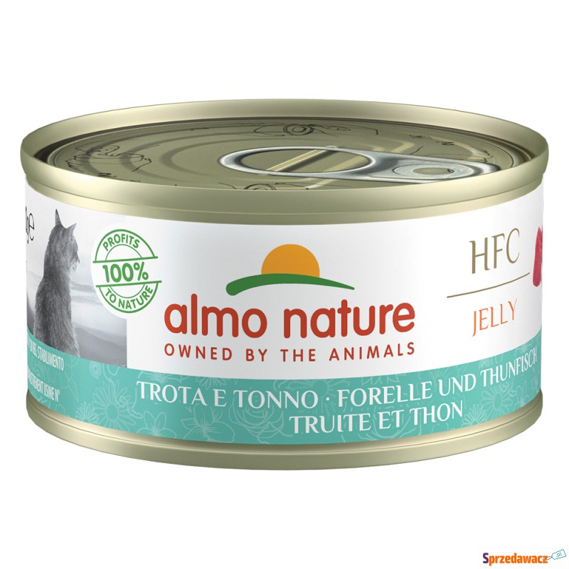 Megapakiet Almo Nature HFC Natural, 24 x 70 g... - Karmy dla kotów - Białystok