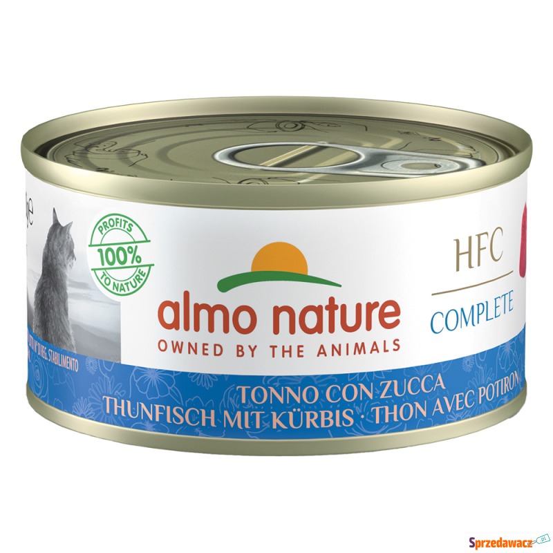 Almo Nature HFC Complete, 6 x 70 g - Tuńczyk z... - Karmy dla kotów - Chorzów