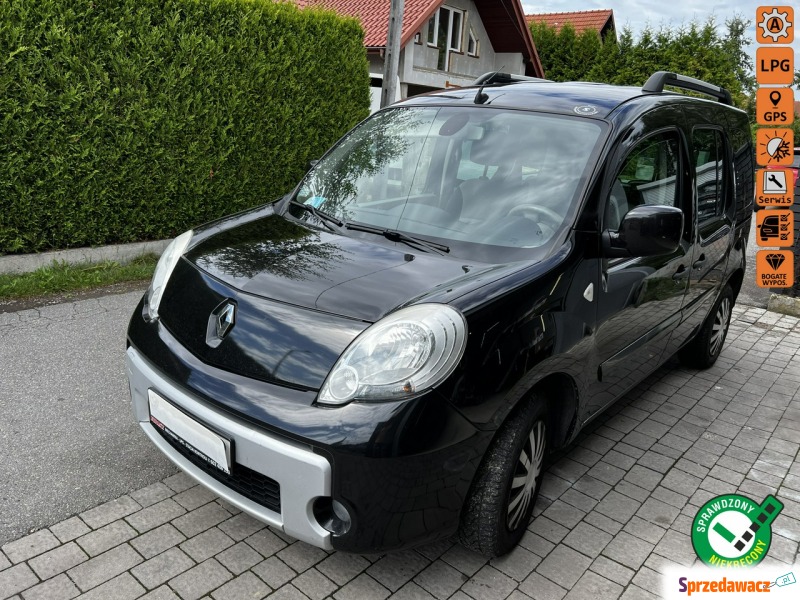 Renault Kangoo - Kangoo 1.6 z lpg automat super... - Samochody osobowe - Gdów