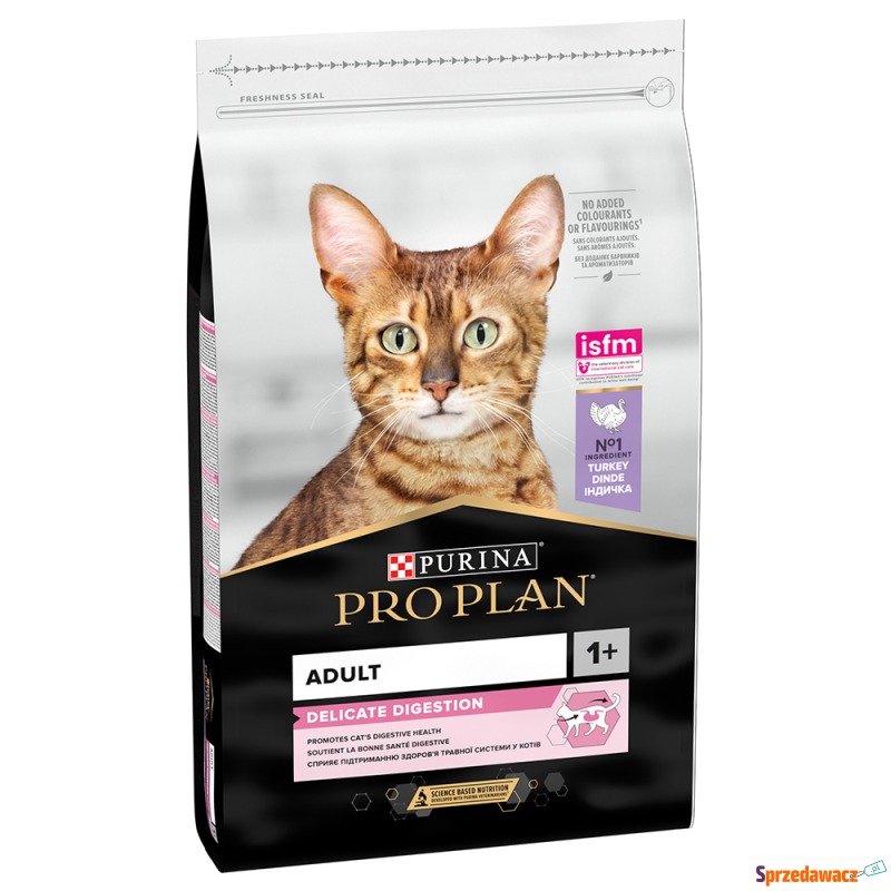 PURINA PRO PLAN Adult Delicate Digestion, indyk... - Karmy dla kotów - Kołobrzeg