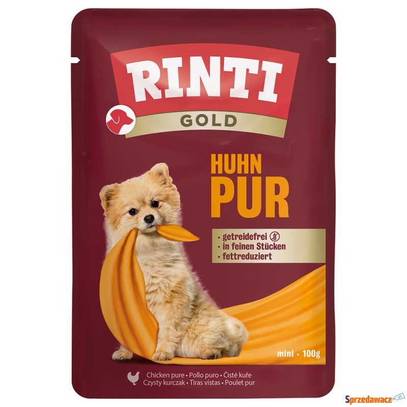 RINTI Gold 10 x 100 g - Kurczak - Karmy dla psów - Dąbrowa Górnicza