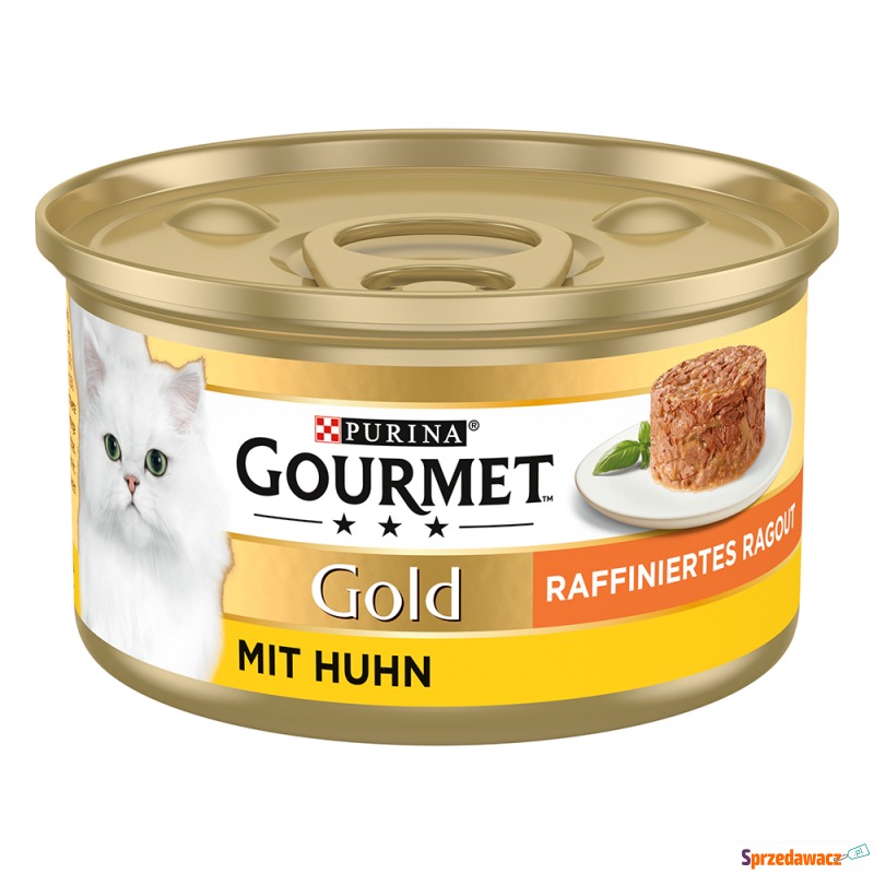 Megapakiet Gourmet Gold Ragout, w sosie, 48 x... - Karmy dla kotów - Toruń