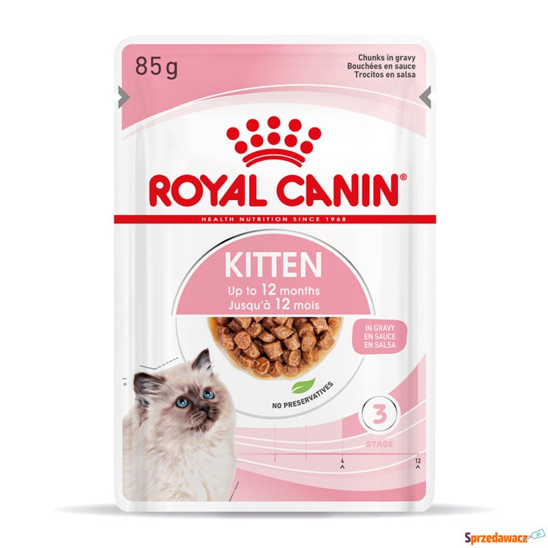 Royal Canin Kitten w sosie - 96 x 85 g - Karmy dla kotów - Bielsko-Biała