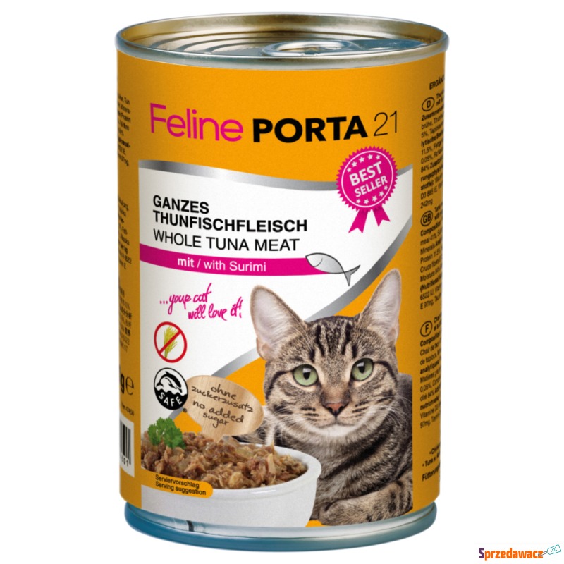 Korzystny pakiet Feline Porta 21, 12 x 400 g -... - Karmy dla kotów - Gdynia