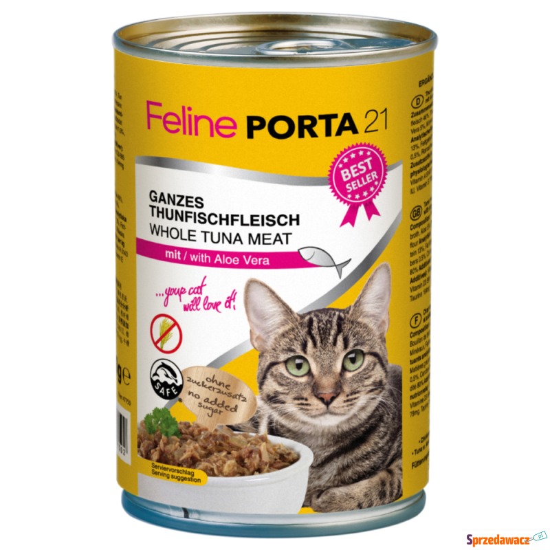 Korzystny pakiet Feline Porta 21, 12 x 400 g -... - Karmy dla kotów - Częstochowa