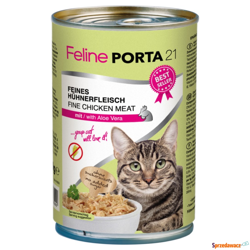 Korzystny pakiet Feline Porta 21, 12 x 400 g -... - Karmy dla kotów - Olsztyn