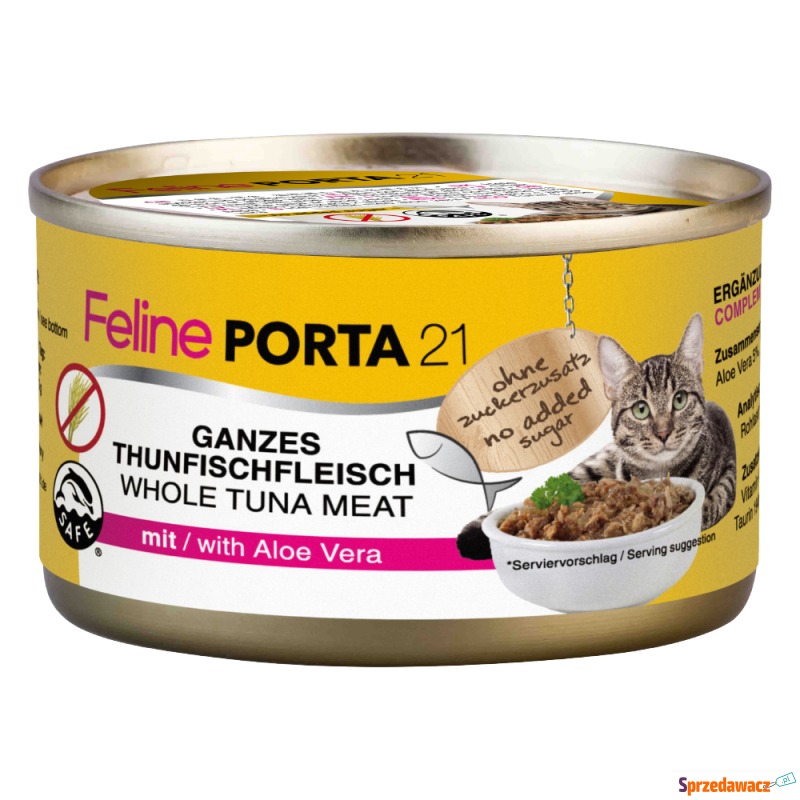 Pakiet Feline Porta 21, 12 x 90 g  - Tuńczyk z... - Karmy dla kotów - Chorzów