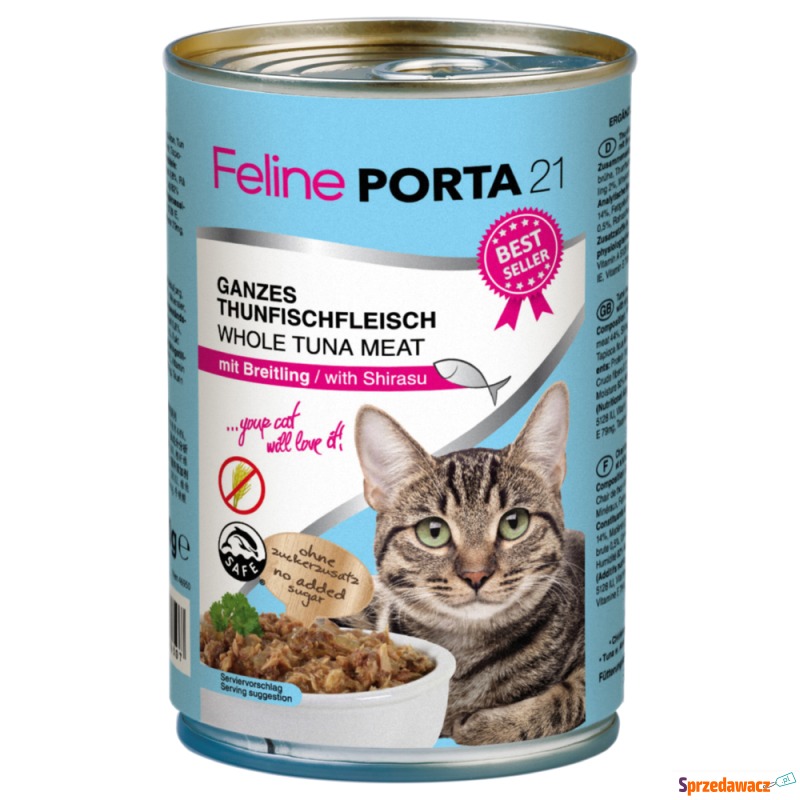 Korzystny pakiet Feline Porta 21, 12 x 400 g -... - Karmy dla kotów - Płock