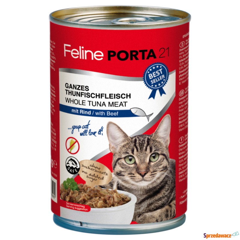 Korzystny pakiet Feline Porta 21, 12 x 400 g -... - Karmy dla kotów - Wyczechowo