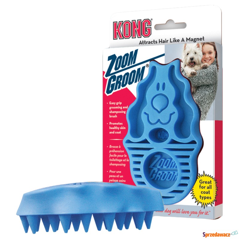 Kong Dog szczotka do masażu Zoom...