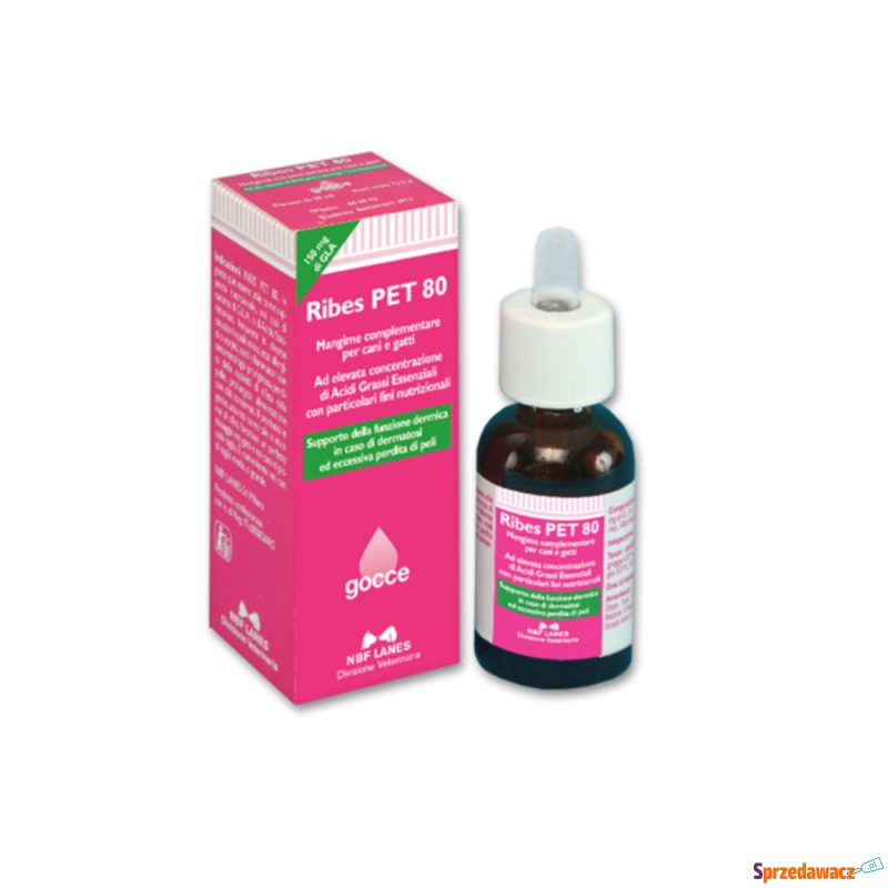 Krople Ribes Pet 80 dla skóry i...