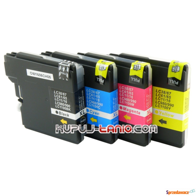 LC1100 / LC980 tusze Brother (4...