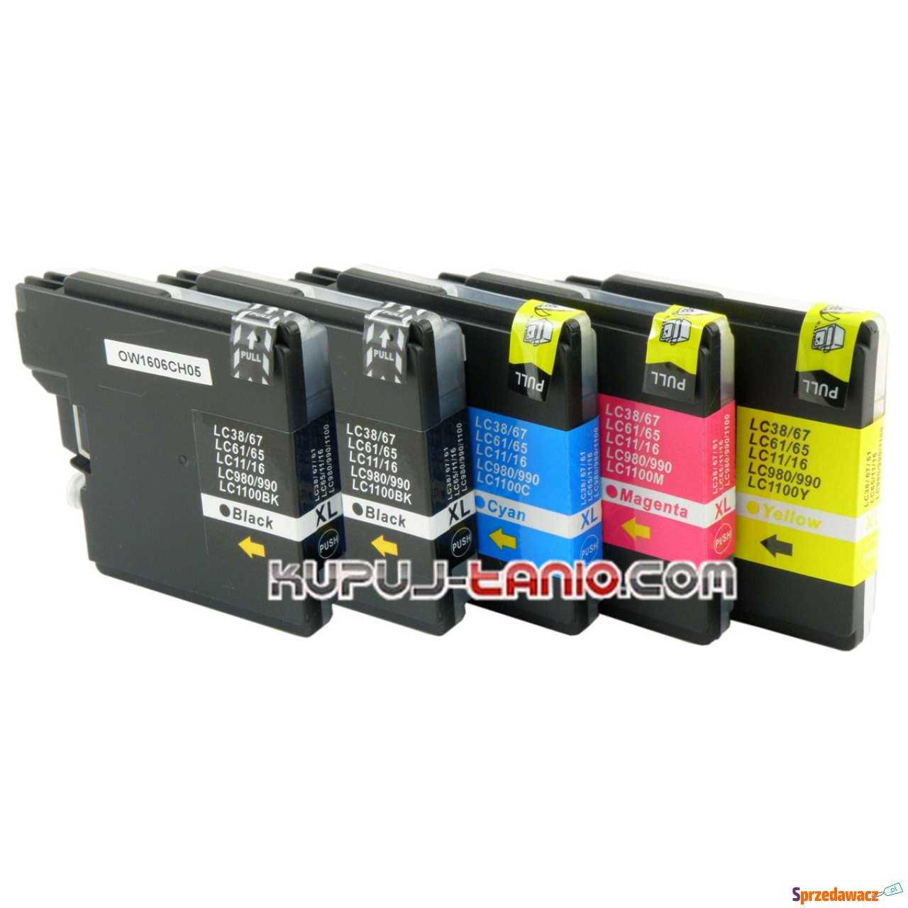LC1100 / LC980 tusze Brother (5...