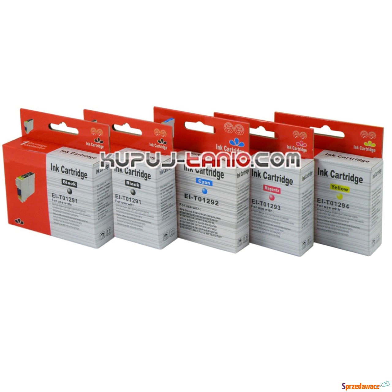 T1295 tusze do Epson (5 szt. Arte)...