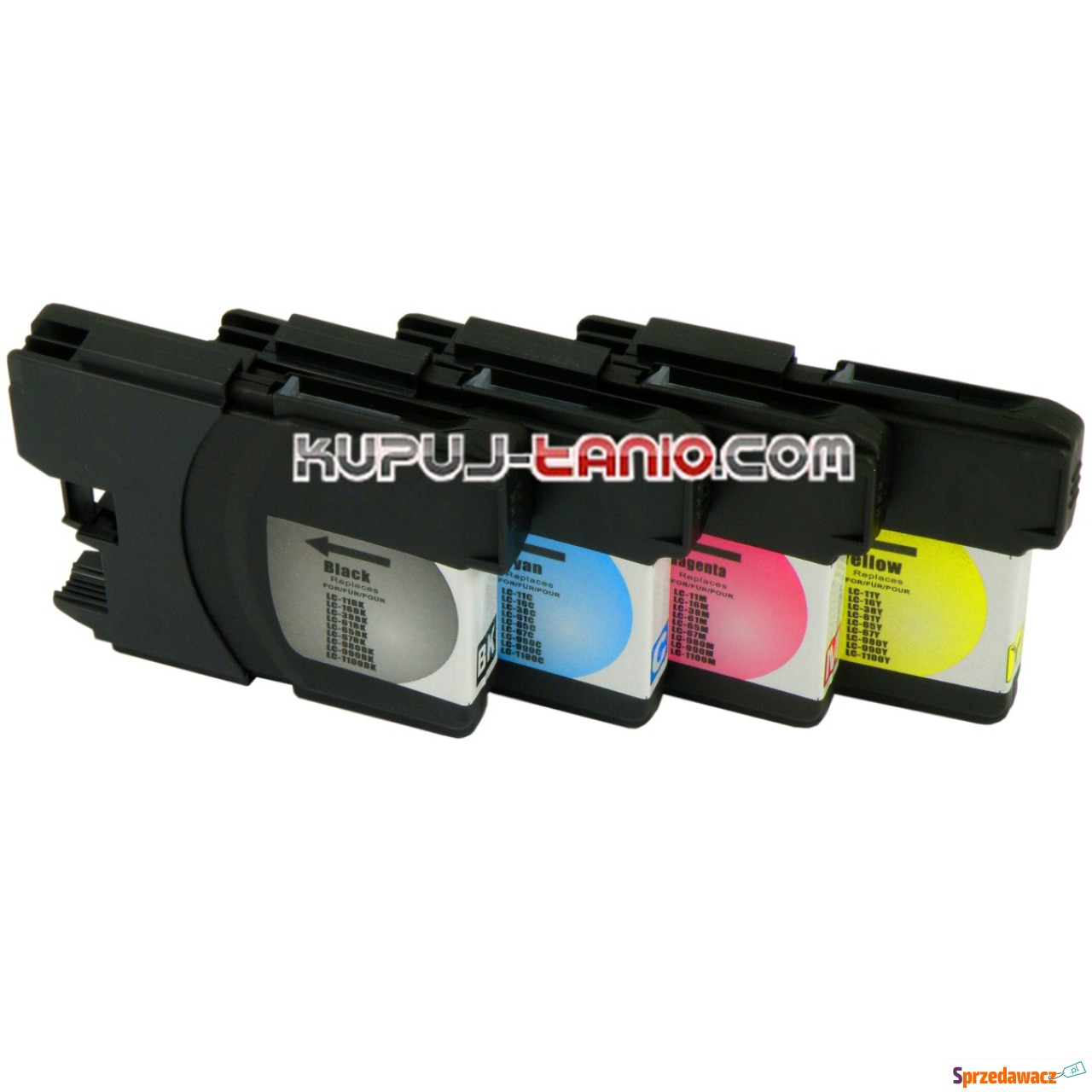 LC980 / LC1100 tusze Brother (4...