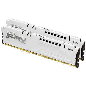 Kingston Fury Beast White 32GB [2x16GB 5200MHz DDR5 CL40 DIMM]