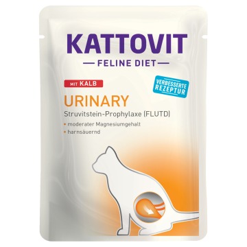 Kattovit Urinary w saszetkach - Cielęcina, 24 x 85 g