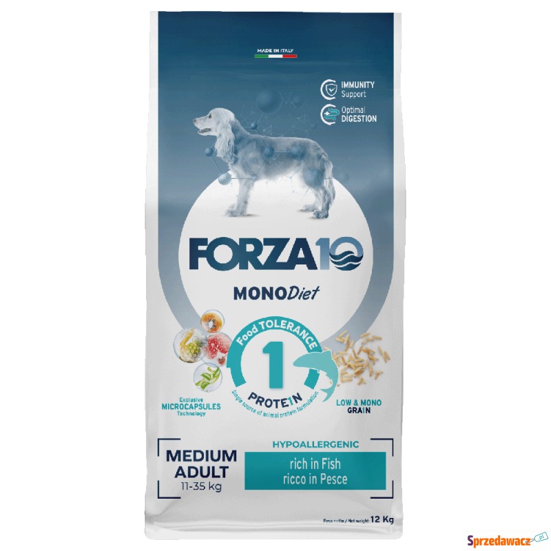 Forza 10 Medium Diet, ryba - 2 x 12 kg - Karmy dla psów - Legnica