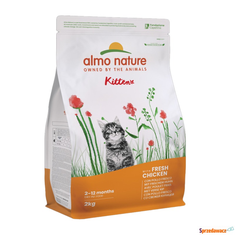 Almo Nature Holistic Kitten kurczak z ryżem -... - Karmy dla kotów - Elbląg