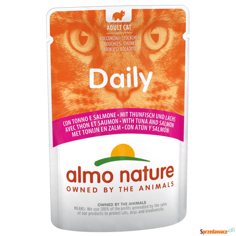 Megapakiet Almo Nature Daily Menu, 24 x 70 g -... - Karmy dla kotów - Olsztyn