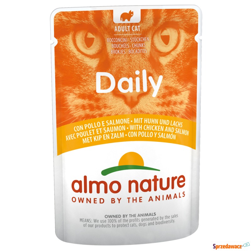 Megapakiet Almo Nature Daily Menu, 24 x 70 g -... - Karmy dla kotów - Częstochowa