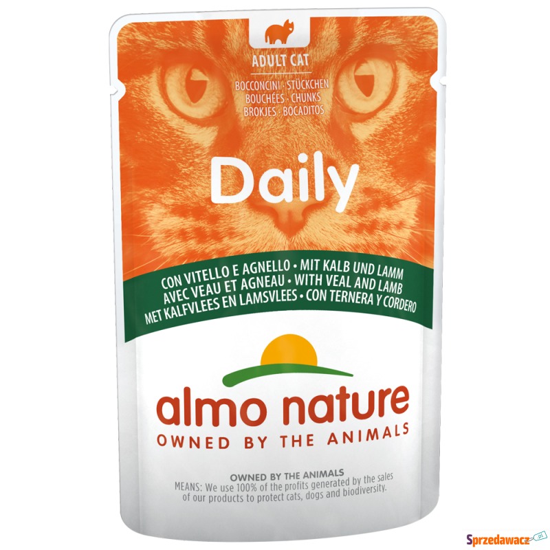 Megapakiet Almo Nature Daily Menu, 24 x 70 g -... - Karmy dla kotów - Inowrocław