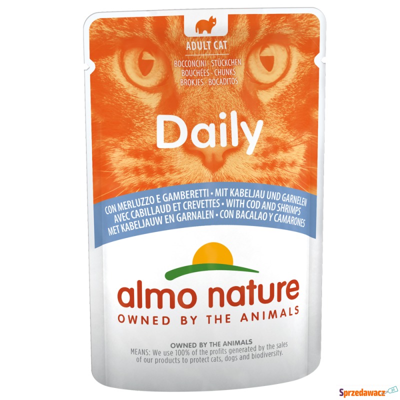 Megapakiet Almo Nature Daily Menu, 24 x 70 g -... - Karmy dla kotów - Elbląg