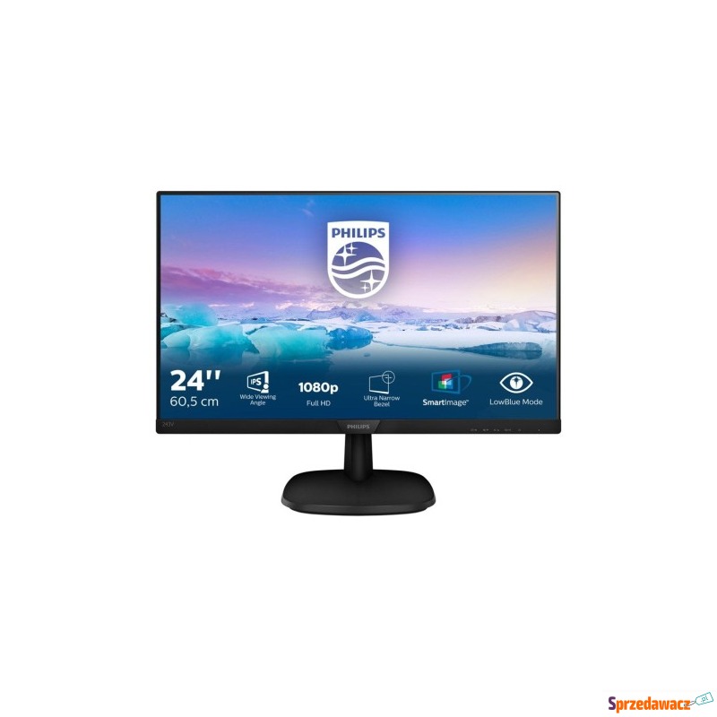 Monitor Philips 243V7QDAB/00 (23,6"; IPS/PLS;... - Monitory LCD i LED - Wrocław