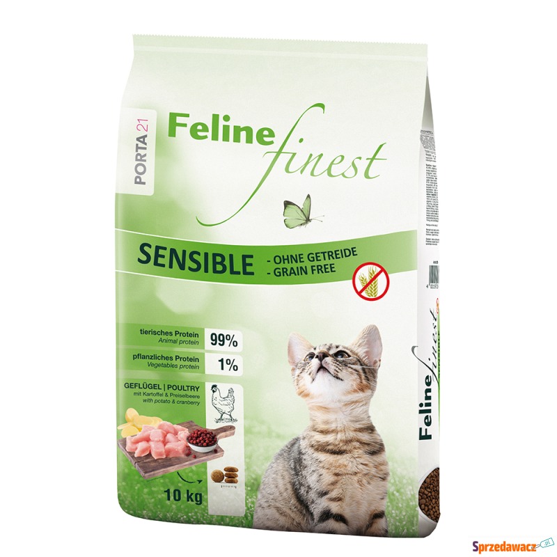 Dwupak Porta 21, 2 x 10 kg - Feline Finest Se... - Karmy dla kotów - Legnica