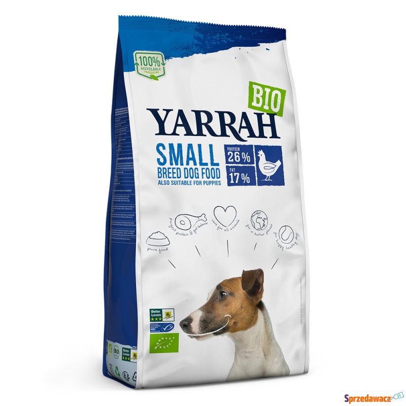 Yarrah Bio Small Breed, biokurczak - 2 x 5 kg - Karmy dla psów - Chorzów