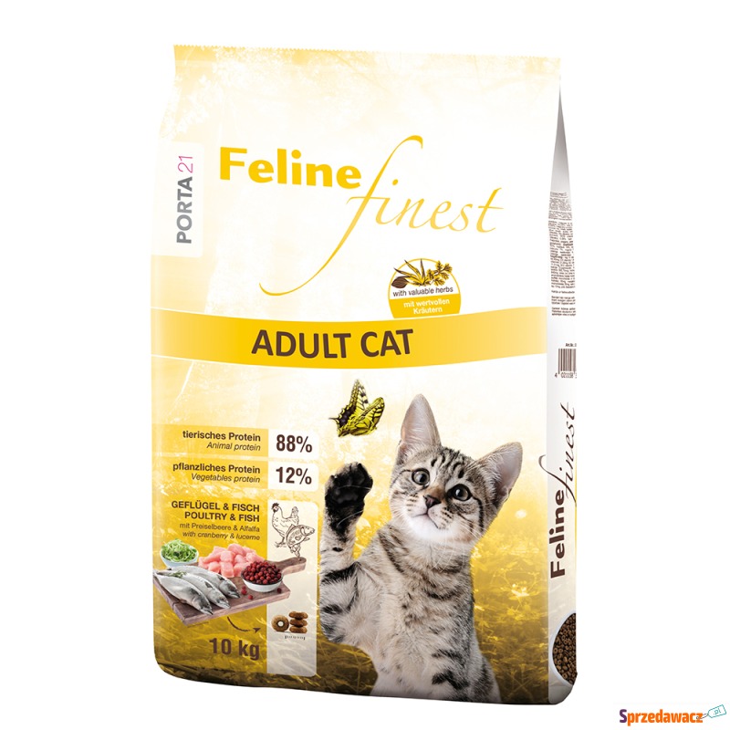 Dwupak Porta 21, 2 x 10 kg - Feline Finest Adult... - Karmy dla kotów - Inowrocław