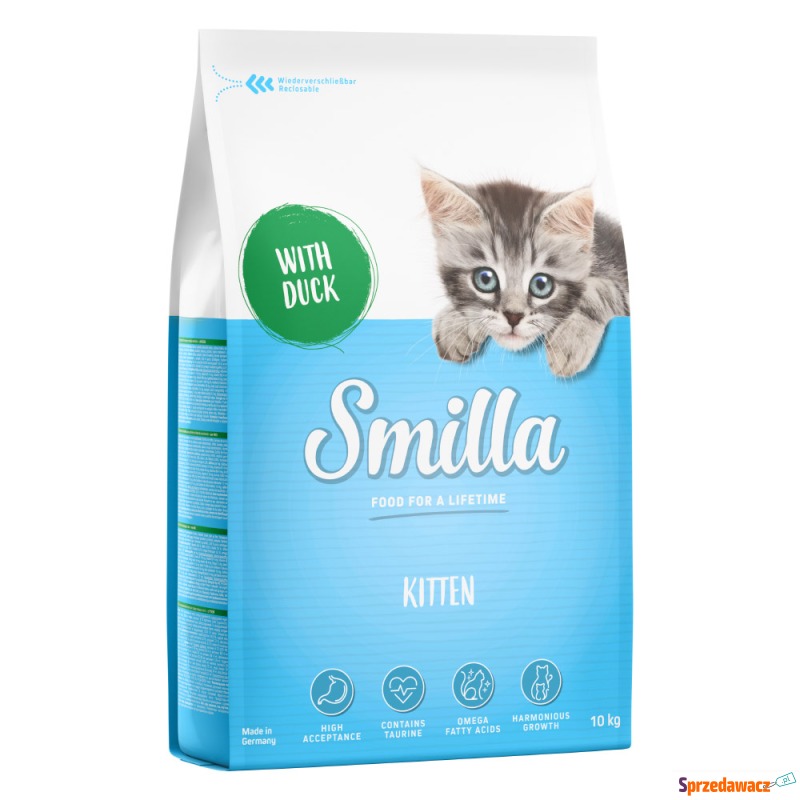 Smilla Kitten, kaczka - 10 kg - Karmy dla kotów - Kędzierzyn-Koźle