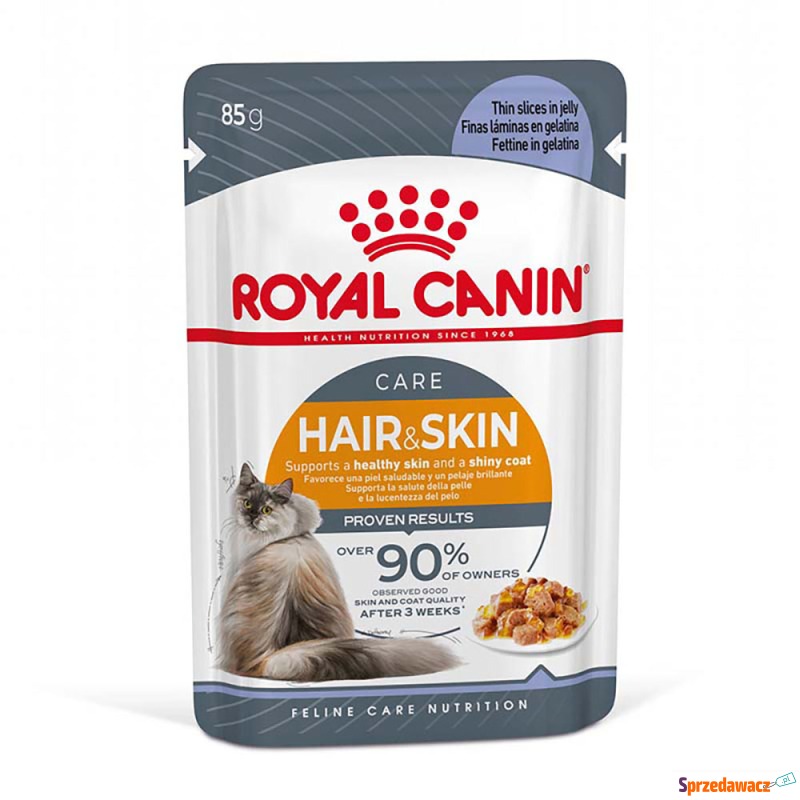 Royal Canin Hair & Skin Care w galarecie - 96... - Karmy dla kotów - Opole