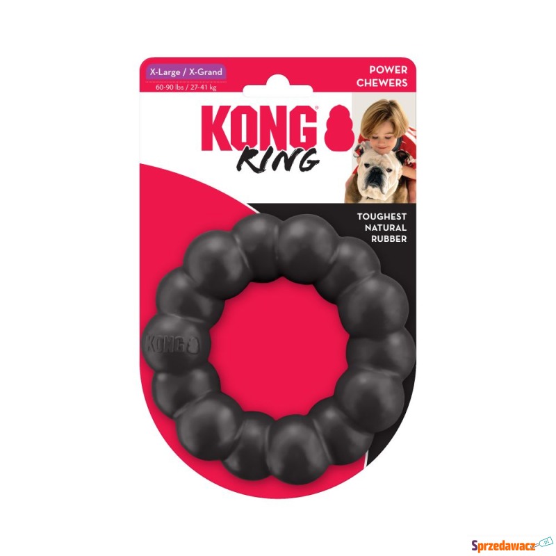 KONG Extreme Ring - Wys. x Ø 13 x 3,5 cm - Zabawki dla psów - Rzeszów