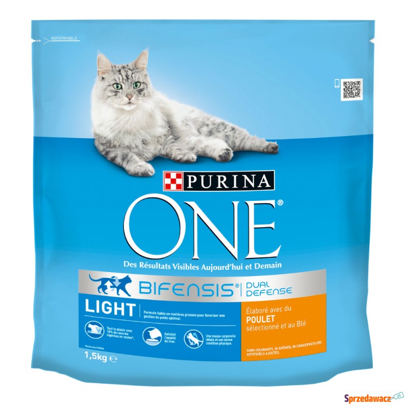 PURINA ONE Light kurczak, pszenica dla kotów -... - Karmy dla kotów - Chruszczobród