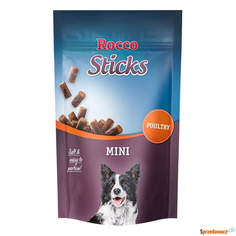 Megapakiet Rocco Sticks Mini - Drób, 3 x 100 g - Przysmaki dla psów - Pruszcz Gdański