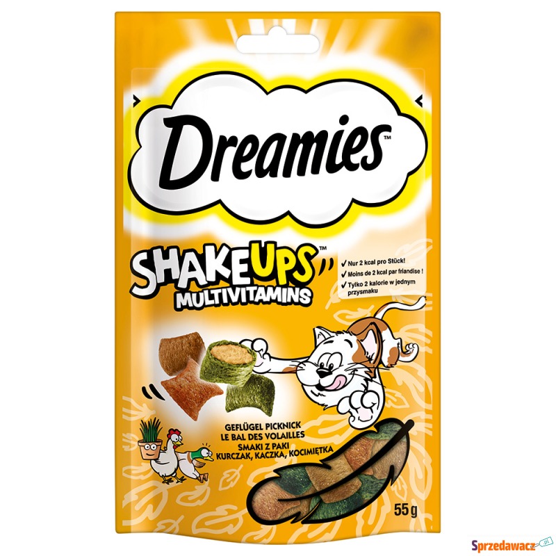 Przekąska Dreamies Shakeups Multivitamins - P... - Przysmaki dla kotów - Tychy