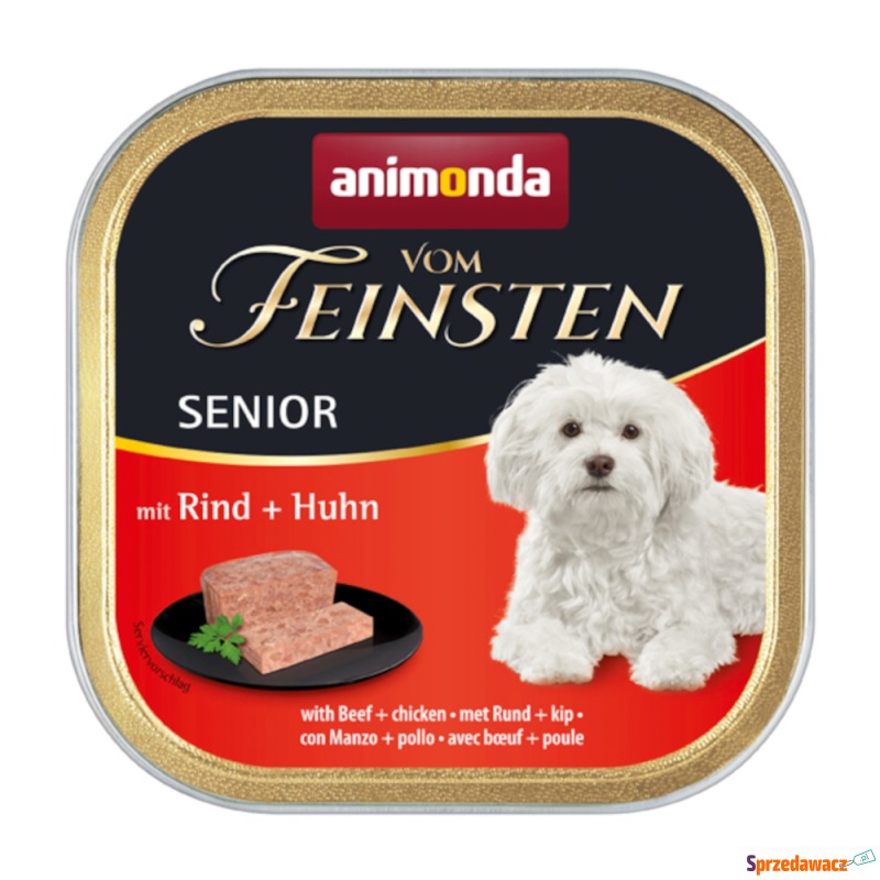 animonda vom Feinsten Senior, 6 x 150 g - Woł... - Karmy dla psów - Gorzów Wielkopolski