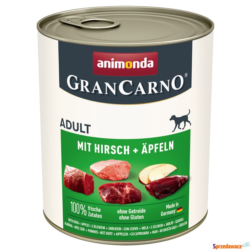 Megapakiet animonda GranCarno Original Adult,... - Karmy dla psów - Grudziądz