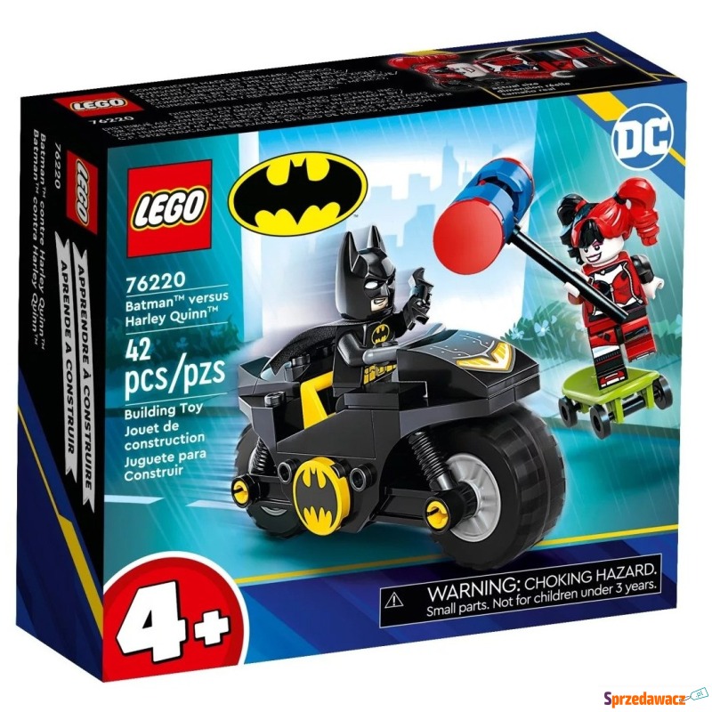 Klocki konstrukcyjne LEGO DC 76220 Batman kontra... - Klocki - Kędzierzyn-Koźle