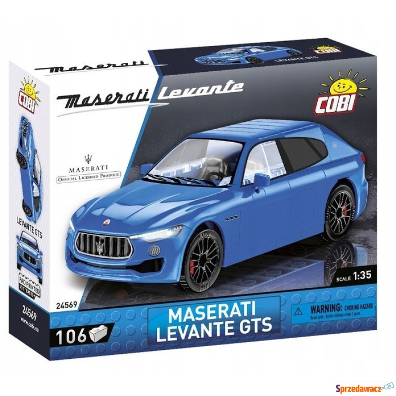 Klocki konstrukcyjne Cobi 24569 Maserati Levante... - Klocki - Lędziny