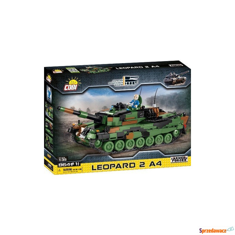 Klocki konstrukcyjne Cobi AF 2618 Leopard 2 A4... - Klocki - Koszalin